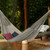 Cotton hammock, 'Maya Mist' (double) - Mexican Hand Woven Grey Cotton Maya Hammock (Double) thumbail