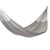 Cotton hammock, 'Maya Mist' (double) - Mexican Hand Woven Grey Cotton Maya Hammock (Double) (image 2a) thumbail