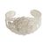 Sterling silver cuff bracelet, 'Filigree Wild Rose' - Women's Floral Filigree Sterling Silver Bracelet (image 2a) thumbail