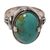 Sterling silver cocktail ring, 'Eye of the Dragon' - Balinese Sterling Silver Cocktail Ring (image 2d) thumbail