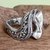 Sterling silver cocktail ring, 'Lady Wanderer' - Sterling Silver Cocktail Ring thumbail