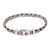 Sterling silver chain bracelet, 'True Unity' - Balinese Sterling Silver Floral Chain Bracelet (image 2a) thumbail