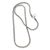 Sterling silver long chain necklace, 'Borobudur Collection II' (30 inch) - Sterling Silver Chain Necklace Handmade (30 Inch) (image 2a) thumbail