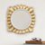 Bronze gilded wood wall mirror, 'Colonial Petals' - Petal Motif Bronze Gilded Wood Wall Mirror from Peru (image 2b) thumbail