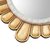 Bronze gilded wood wall mirror, 'Colonial Petals' - Petal Motif Bronze Gilded Wood Wall Mirror from Peru (image 2e) thumbail