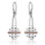 Gold accent dangle earrings, 'Golden Horizon' - Gold accent dangle earrings (image 2a) thumbail