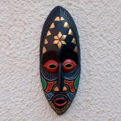 Akan wood mask, Star Guide