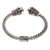 Cultured freshwater pearl cuff bracelet, 'Precious Dewdrops' - Hand Crafted Cultured Freshwater Pearl Cuff Bracelet (image 2c) thumbail