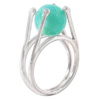 Amazonite ring,
