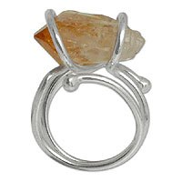 Citrine ring,