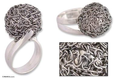 Buy herring cut bait strips - Silver cocktail ring