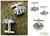 Sterling silver cufflinks, 'Puzzle' - Sterling silver cufflinks thumbail
