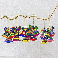Pinewood ornaments,