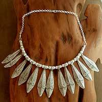 Sterling silver choker,