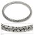Sterling silver bangle bracelet, 'Temple' (7.5 inch) - Artisan Crafted Sterling Silver Bangle Bracelet (7.5 Inch) thumbail