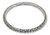 Sterling silver bangle bracelet, 'Temple' (7.5 inch) - Artisan Crafted Sterling Silver Bangle Bracelet (7.5 Inch) (image 2a) thumbail