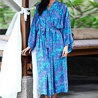 Batik robe,