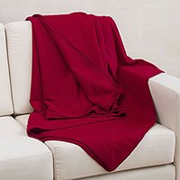 Alpaca blend blanket,