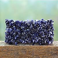 Sodalite stretch bracelet,
