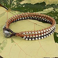 Braided wristband bracelet,