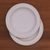 Ceramic salad plates, 'Country Dot' (pair) - White Ceramic Salad Plates with Dot Motif (Pair) thumbail