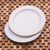 Ceramic salad plates, 'Country Dot' (pair) - White Ceramic Salad Plates with Dot Motif (Pair) (image 2c) thumbail