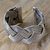 Sterling silver cuff bracelet, 'Lanna Magnificence' - Sterling Silver Cuff Bracelet from Thai Artisan thumbail