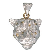 Gold plated pendant,