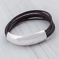 Leather bracelet,