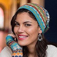 100% alpaca hat,