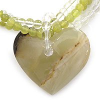 Jade necklace,