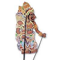 Leather shadow puppet,