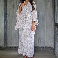 Batik robe,