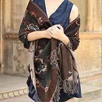 Wool shawl,