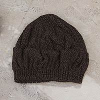 Alpaca blend hat,