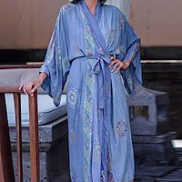 Batik robe,