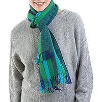 100% alpaca scarf,