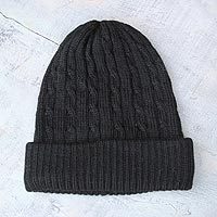 100% alpaca hat,