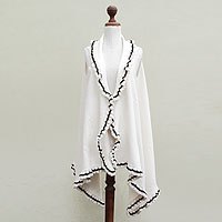 Alpaca blend cape,
