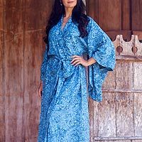 Batik robe,