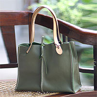 Leather handbag Mint Surprise Indonesia