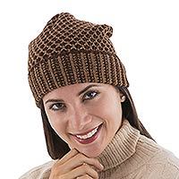 Alpaca blend hat,