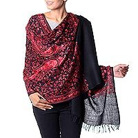 Wool shawl,