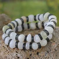 Beaded stretch bracelets,