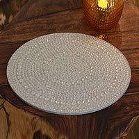 Bejeweled vanity tray,