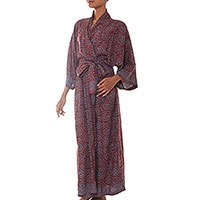 Rayon robe,