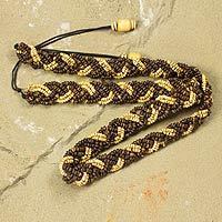 Coconut shell belt,