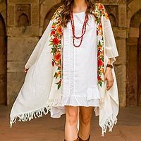 Wool cape,
