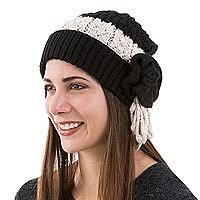 Alpaca blend hat,