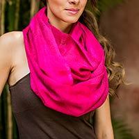 Cotton circular scarf,